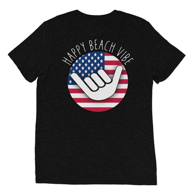 Men's USA Shaka Tee - Happy Beach Vibe